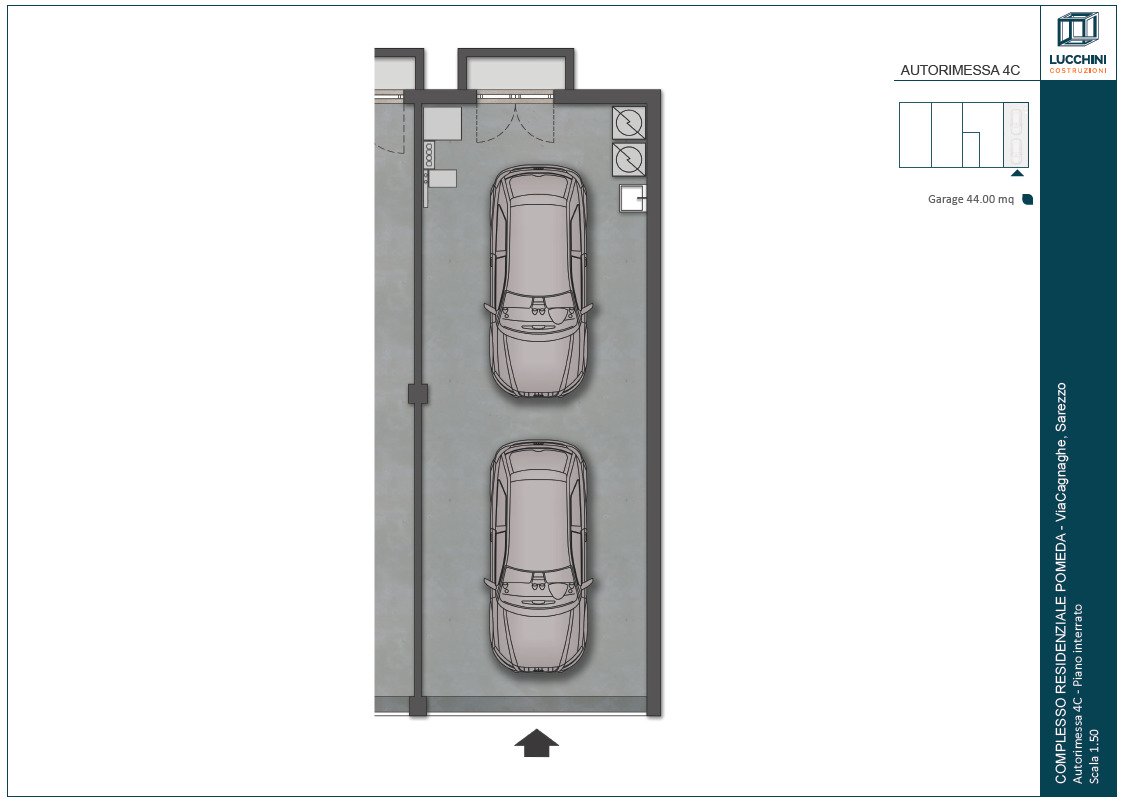 Autorimessa 4C - Piano Interrato