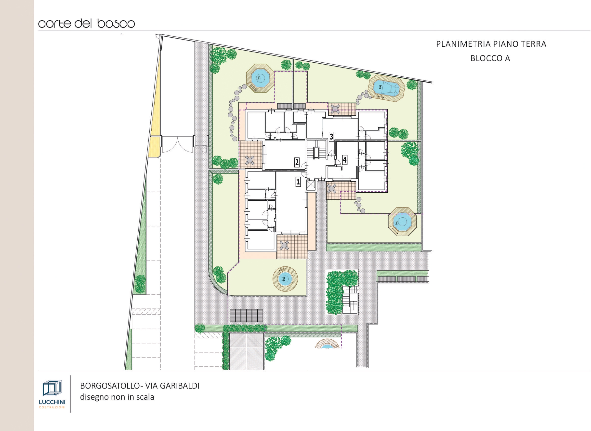 Planimetrie palazzina A