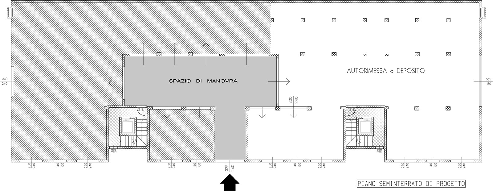 Planimetria Seminterrato